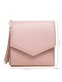 Tassel Decor Fold Over Small Wallet