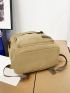 Men Letter Patch Decor Casual Daypack
