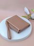 Metal Decor Small Wallet