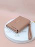 Metal Decor Small Wallet