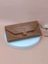 Crocodile Embossed Long Wallet