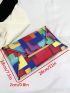 Color Block Envelope Bag