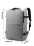 Men Release Buckle Decor Laptop Backpack