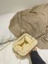 Ruched Design Straw Bag Paper For Vacation