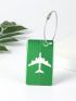 Plane Print Luggage Tag