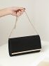 Minimalist Metal Decor Envelope Bag