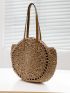 Minimalist Straw Bag