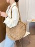 Minimalist Straw Bag
