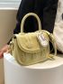 Mini Cartoon Rabbit Decor Flap Saddle Bag
