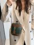 Mini Two Tone Bucket Bag