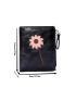 Floral Embroidered Small Wallet