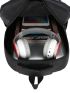 Men Letter Patch Laptop Backpack