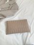 Quilted Metal Decor Flap Square Bag