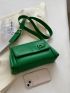 Minimalist Flap Square Bag