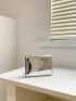 Metallic Flap Small Wallet