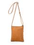 Double Zipper Vertical Crossbody Bag, Women's Multi-Pocket Shoulder Bag