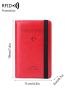Plane & Letter Graphic Passport Case