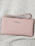 Letter Graphic Long Wallet