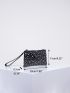 Studded Decor Square Bag