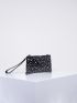 Studded Decor Square Bag