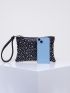 Studded Decor Clutch Bag