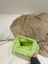 Ruched Design Straw Bag Paper For Vacation