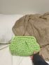 Ruched Design Straw Bag Paper For Vacation