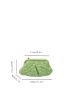 Ruched Design Straw Bag Paper For Vacation