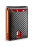 Carbon Fiber RFID Men Wallet Money Bag Slim Thin Card Man Wallet Luxury Male Small Short Purse Bi-fold Wallet Billfold
