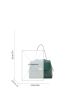 Metal Decor Flap Square Bag