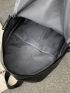Men Minimalist Laptop Backpack Camping Bag