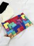 Color Block Envelope Bag