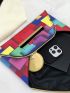 Color Block Envelope Bag