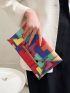 Color Block Envelope Bag