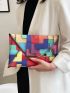 Color Block Envelope Bag