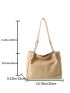 Minimalist Shoulder Tote Bag