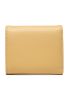 Floral Graphic Metal Decor Small Wallet