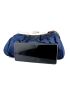 Satin Rhinestone Decor Ruched Bag Clip Top Evening Bag For Party