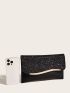 Glitter Flap Envelope Bag