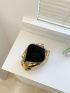 Mini Sequin Decor Chain Square Bag