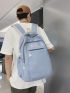 Men Letter Graphic Casual Daypack