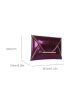 Metallic Crocodile Embossed Contrast Binding Flap Square Bag
