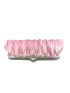 Rhinestone Decor Kiss Lock Chain Evening Bag