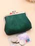 New Double Layer Women Wallets Short Nylon Coin Purse Mini Wallet Retro Coin Purse For Women