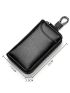 Genuine Leather Men Car Key Wallet Fashion Multi-function Keys Organizer Coin Purse Bag Key Holder