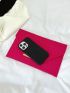 Metal Decor Flap Square Bag