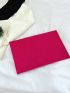 Metal Decor Flap Square Bag