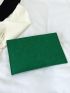 Metal Decor Flap Envelope Bag