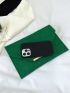 Metal Decor Flap Envelope Bag