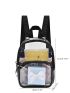 Clear Contrast Binding Classic Backpack